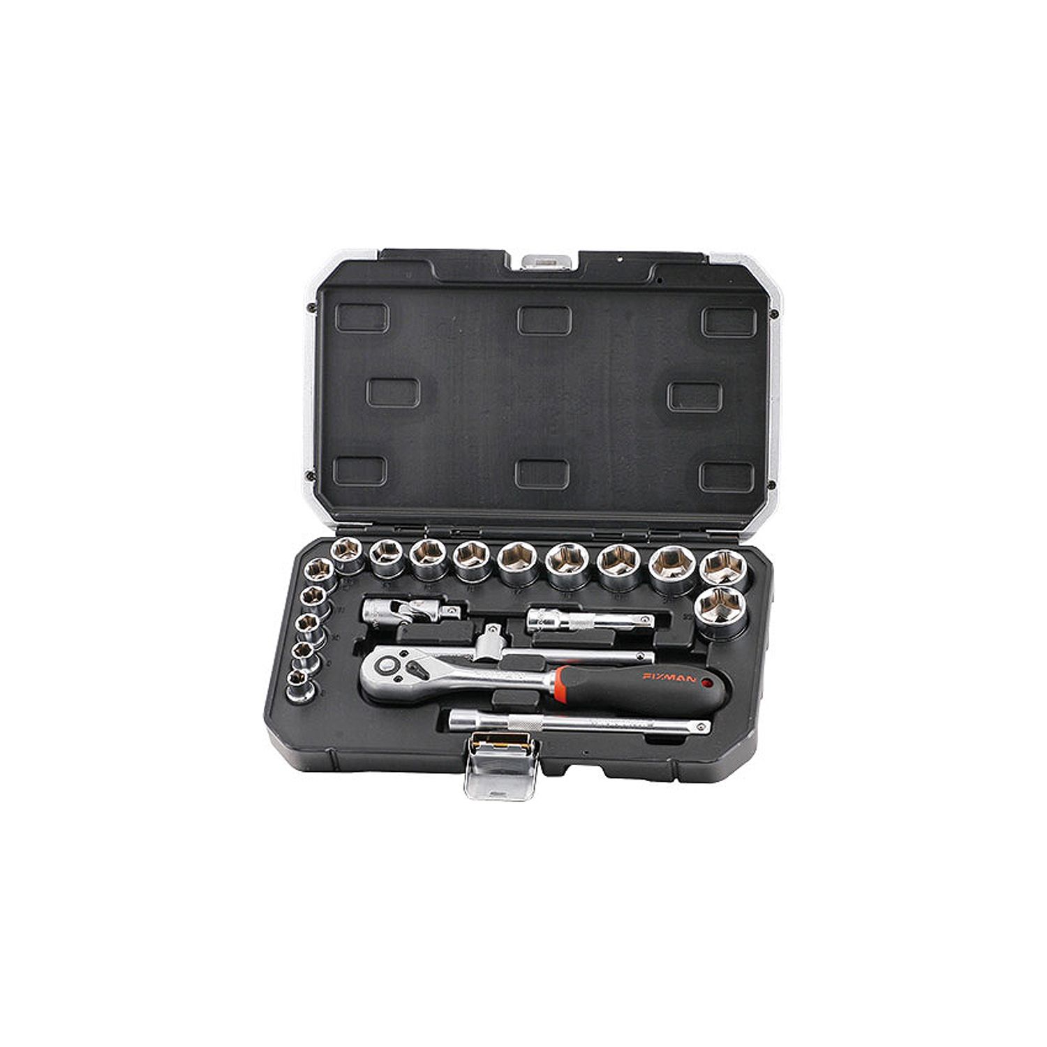 FIXMAN Socket Drive Set 20 Pc X 3/8"